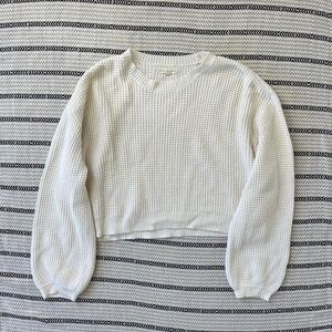 PacSun waffle knit sweater